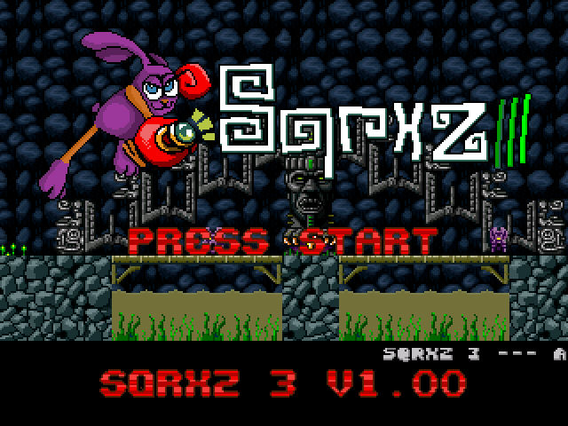 Sqrxz3 wii titlescreen.jpg